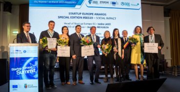 StartUp Europe Awards recognizes the best 5 startups in a special edition focused on social impact