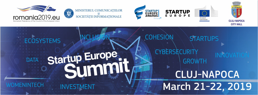 StartUp Europe Awards Special Edition winners will be honored in the Startup Europe Summit 2019 in Cluj-Napoca, Romania