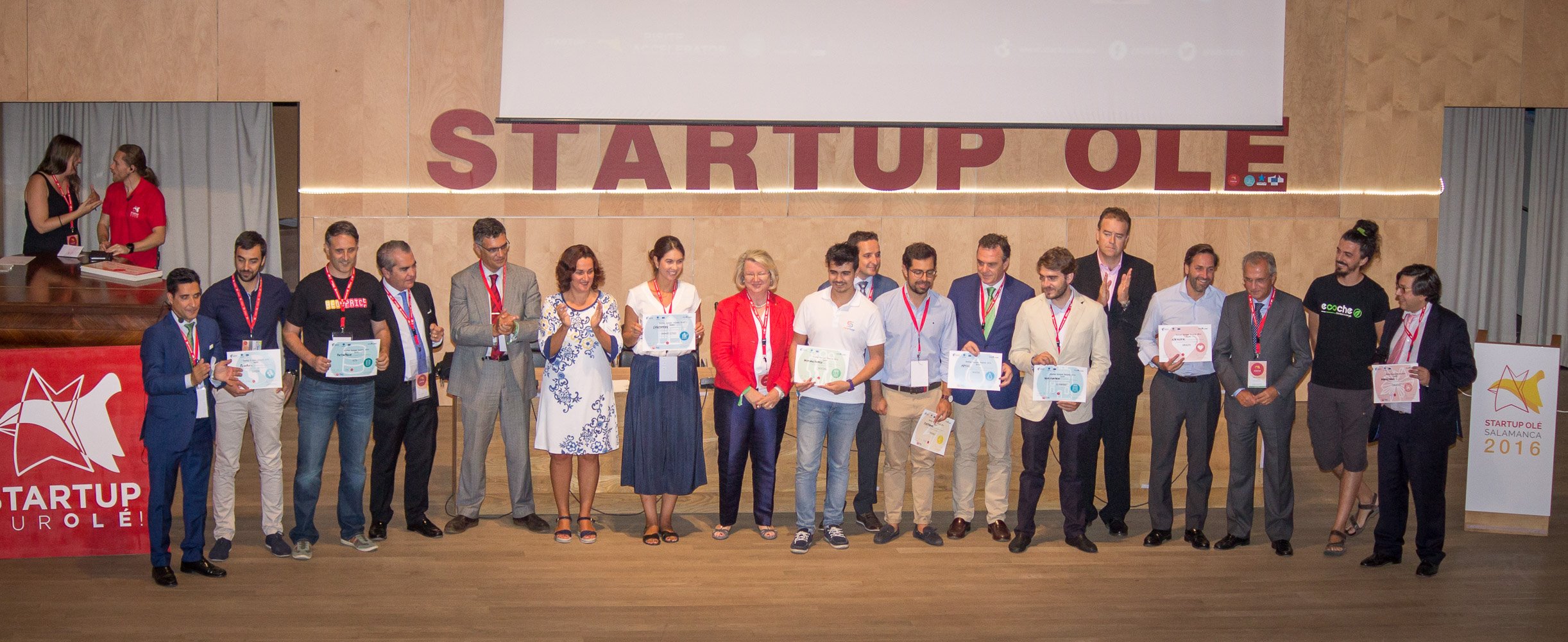 Recognized the best Spanish startups in 9 categories of StartUp Europe Awards 2016 – Startup Olé