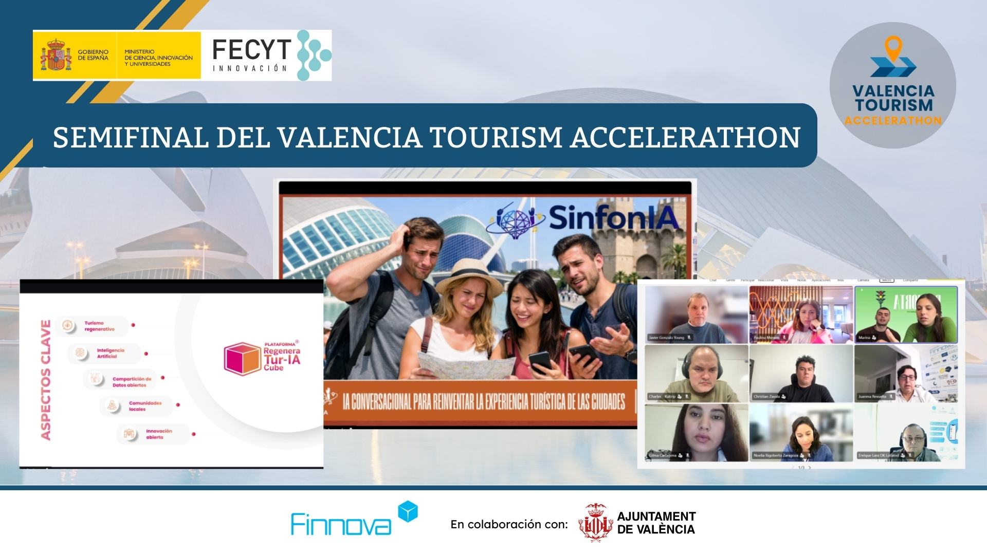 Valencia refuerza su apuesta por un turismo más sostenible e innovador con la semifinal del Valencia Tourism Accelerathon
